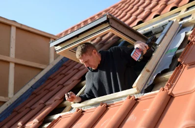 Pose de fenêtres de toit Velux à Dollot